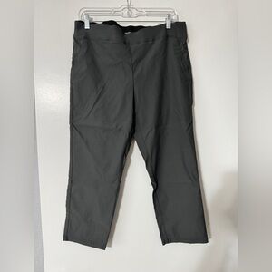 Vera Wang Gray Chinos with Straight Leg Design